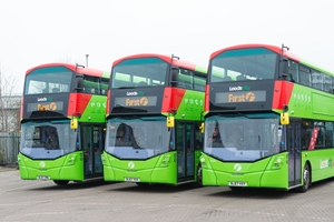 First Bus's LeedsCity vehicles